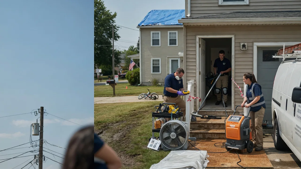 Water Damage Repair in New Salem, MA near me